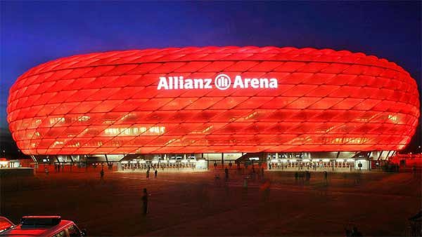 Allianz Arena, sân vận động nổi bật ở Munich