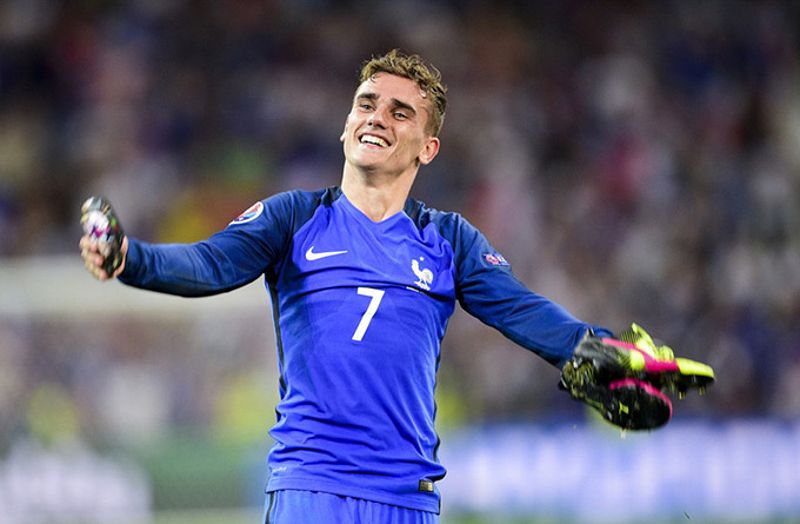 Antoine Griezmann trong màu áo đội tuyển Pháp