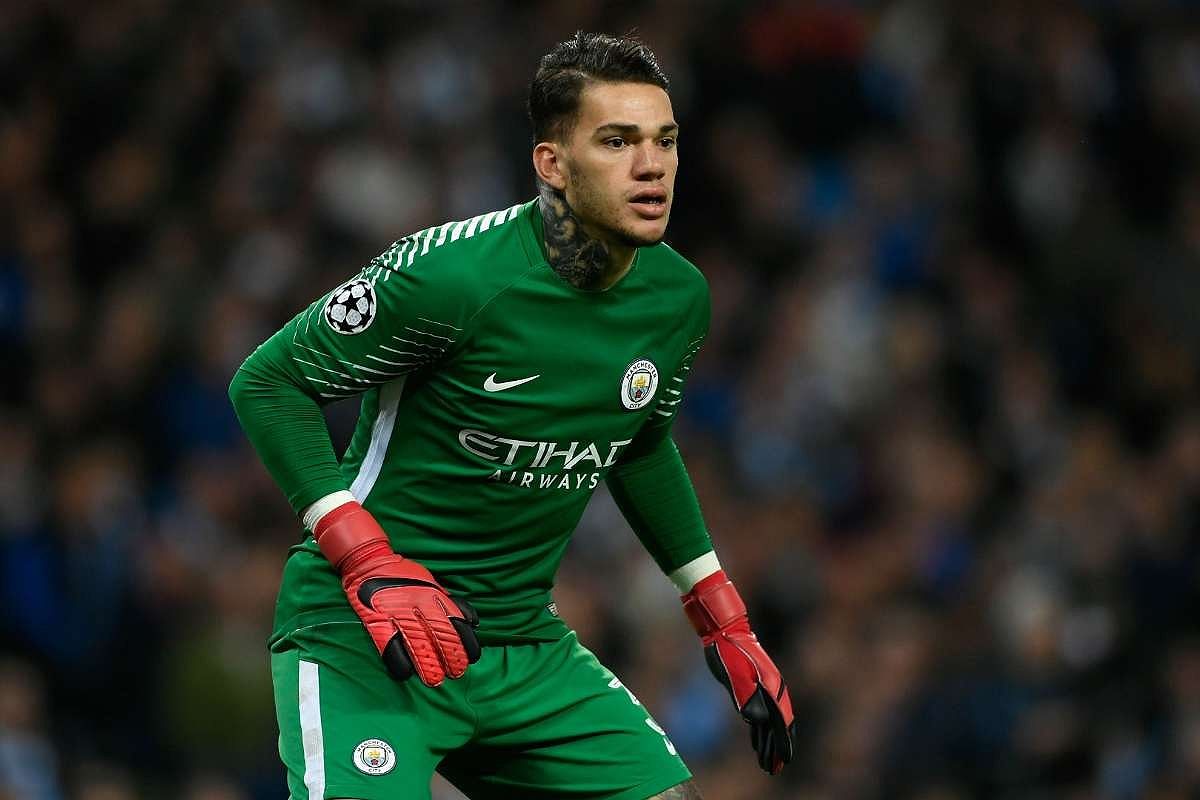 Ederson Moraes trong trận đấu