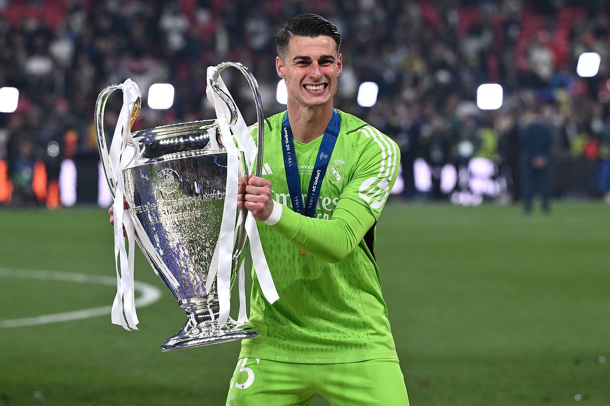 Kepa Arrizabalaga trong màu áo Chelsea