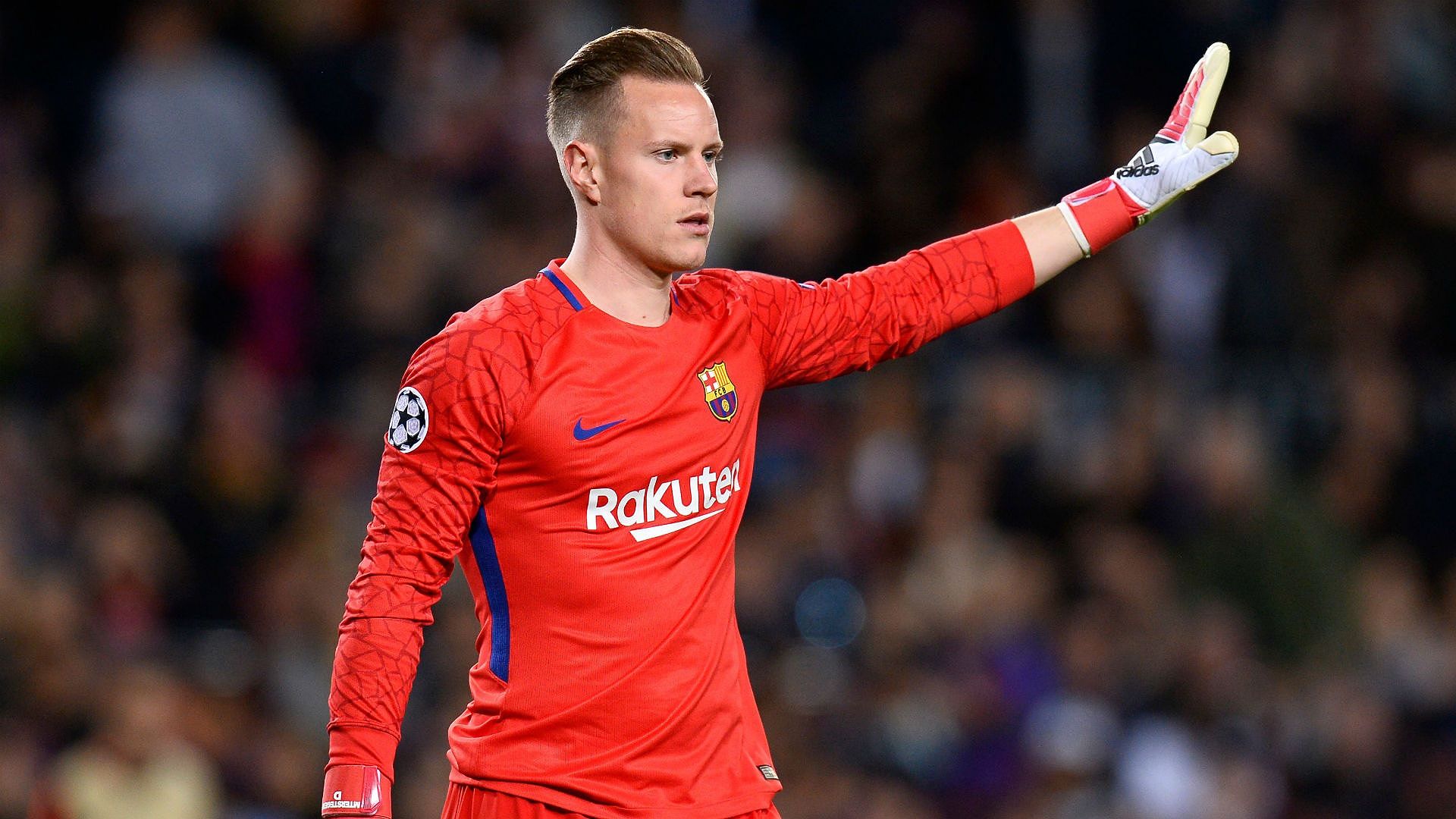 Marc-André ter Stegen trong trận đấu