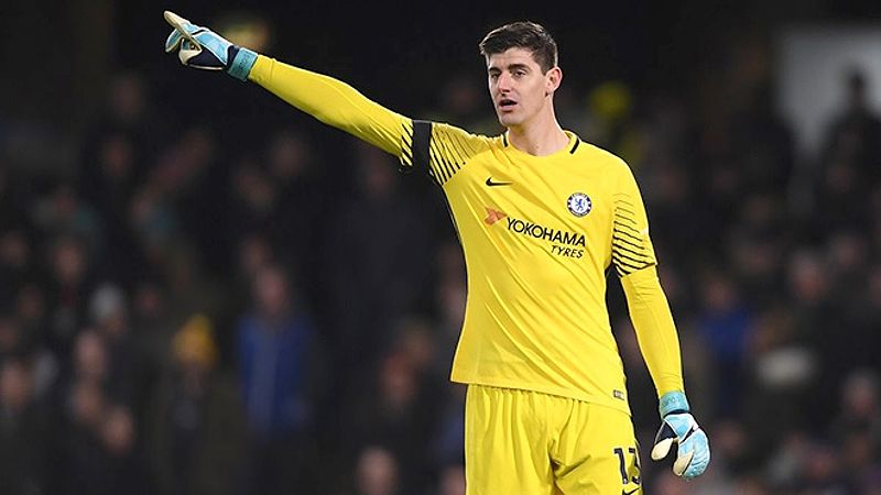 Thibaut Courtois trong trận đấu